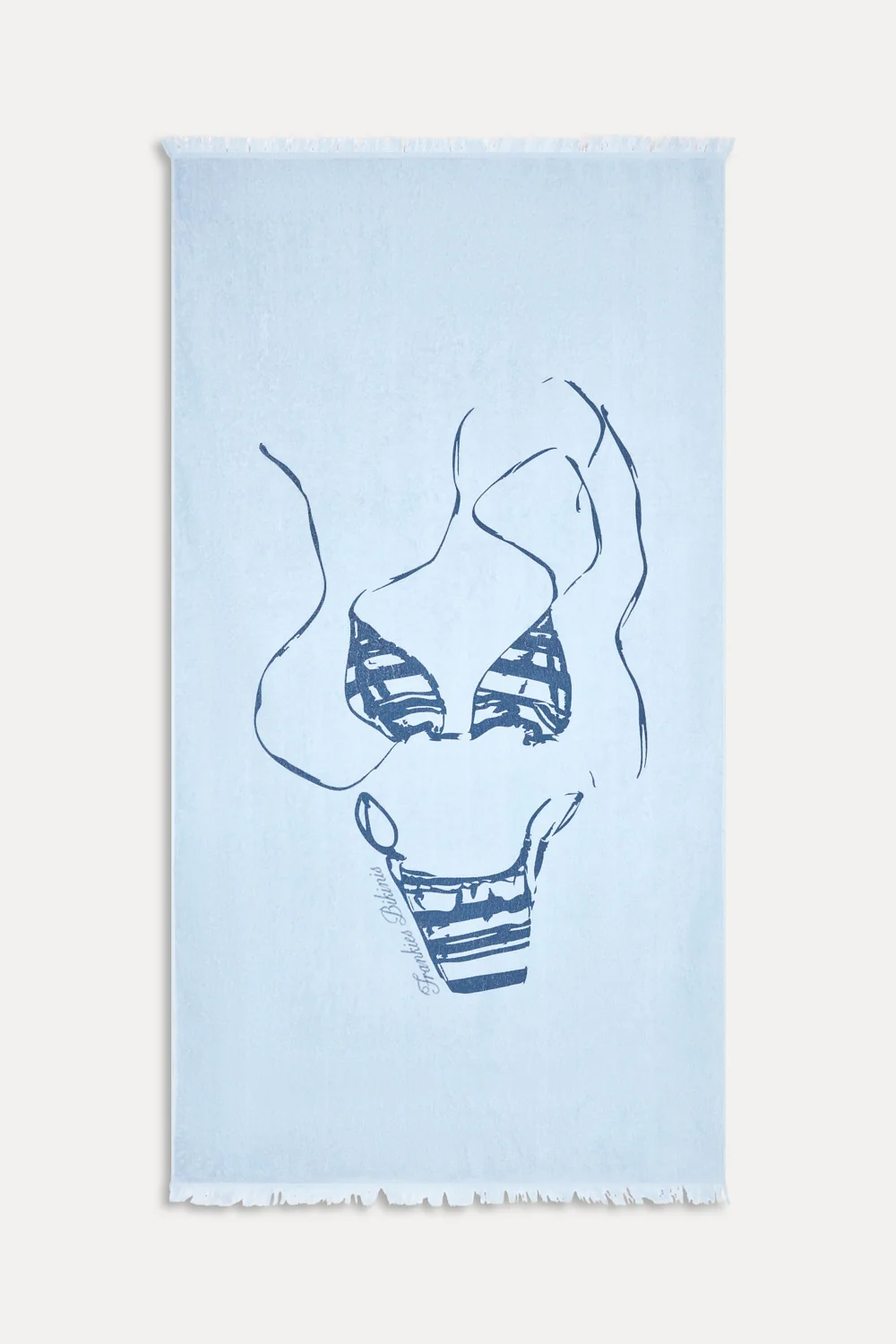 Bikini Cotton Terry Towel - Beach Day