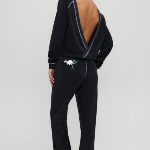 x Devon Lee Carlson Robertson Terry Pant - Laurel